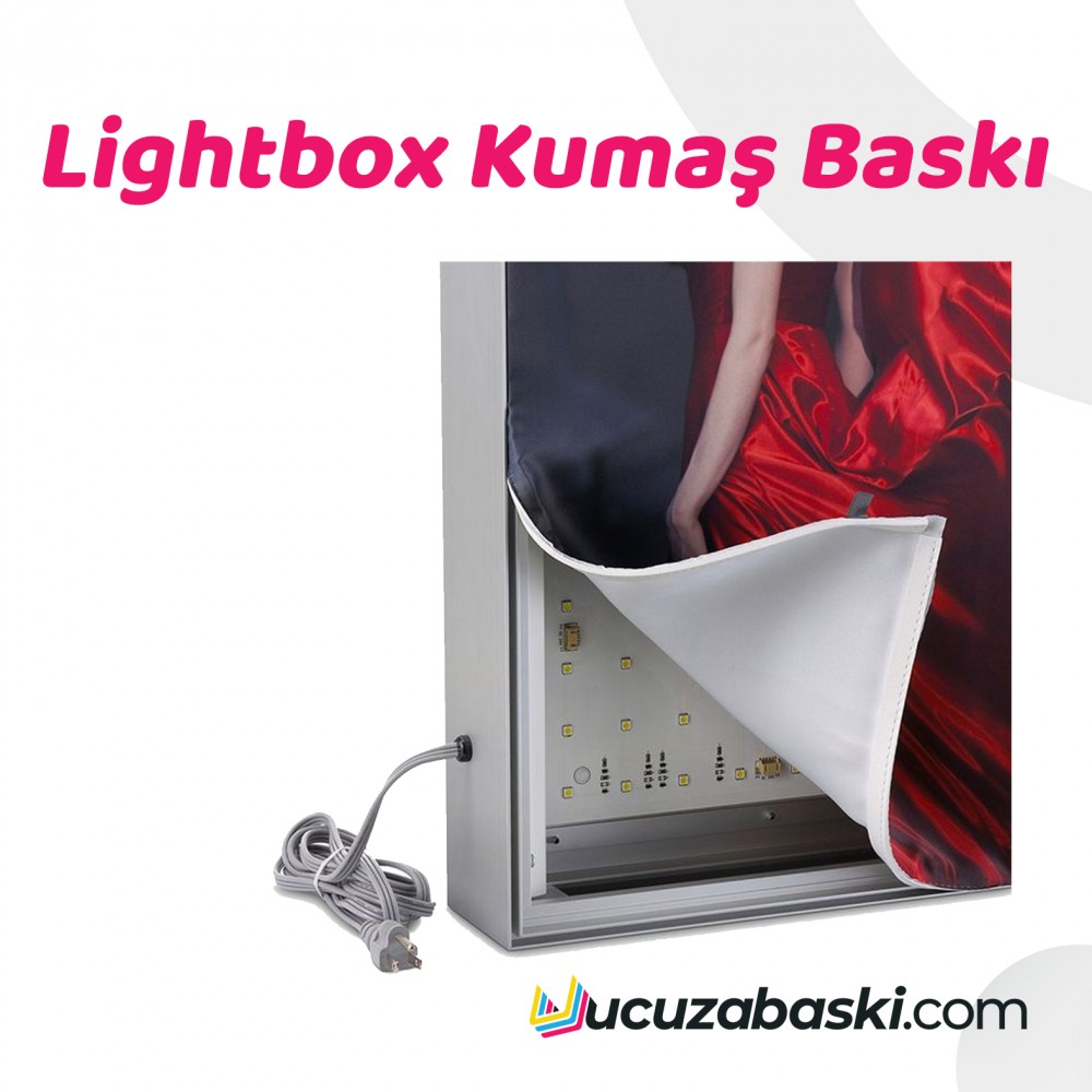 Lightbox Kumaş Baskı